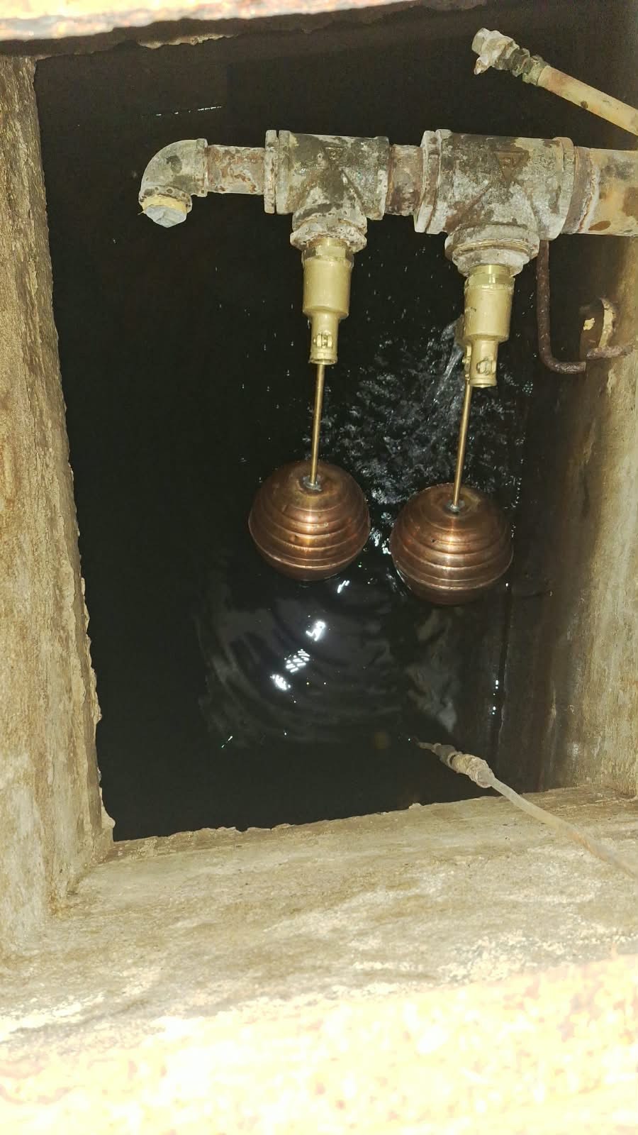 Flotadores nuevos instalados