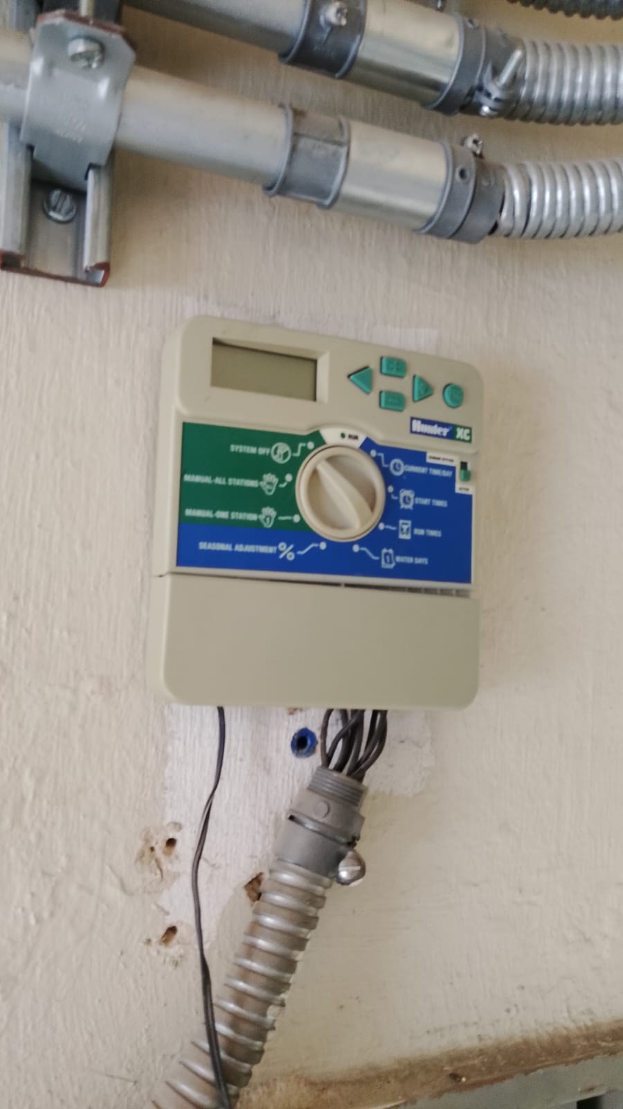 Controlador del sistema de riego
